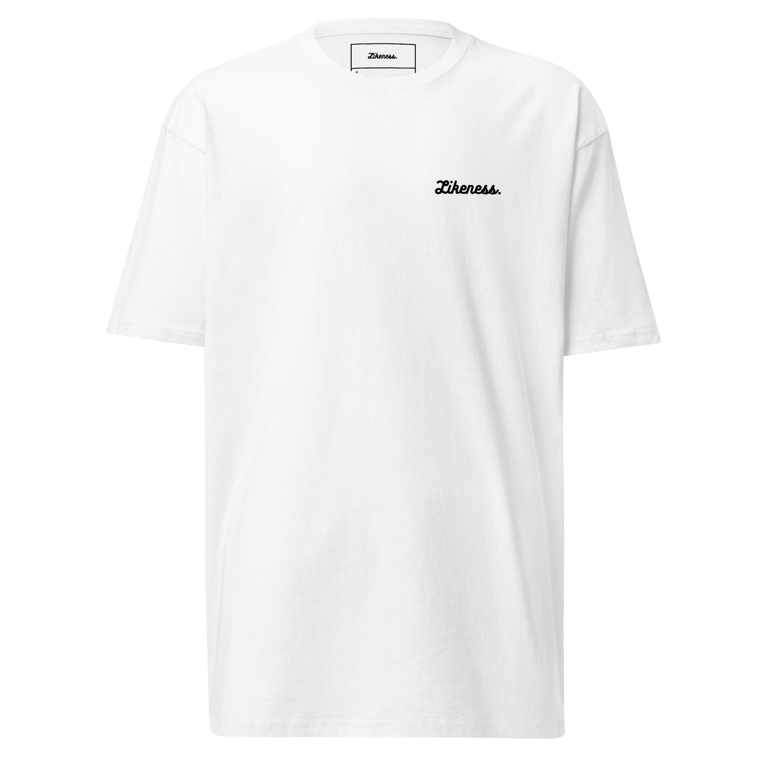 Likeness. Cursive logo Black and White - LIKENE$$ Brand