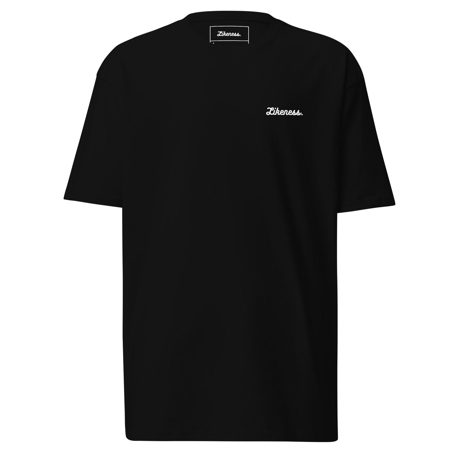 Likeness. Cursive logo Black and White - LIKENE$$ Brand