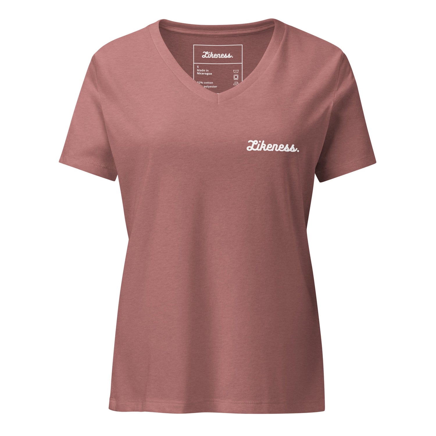 Women’s relaxed v - neck t-shirt - LIKENE$$ Brand