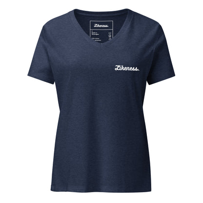 Women’s relaxed v - neck t-shirt - LIKENE$$ Brand