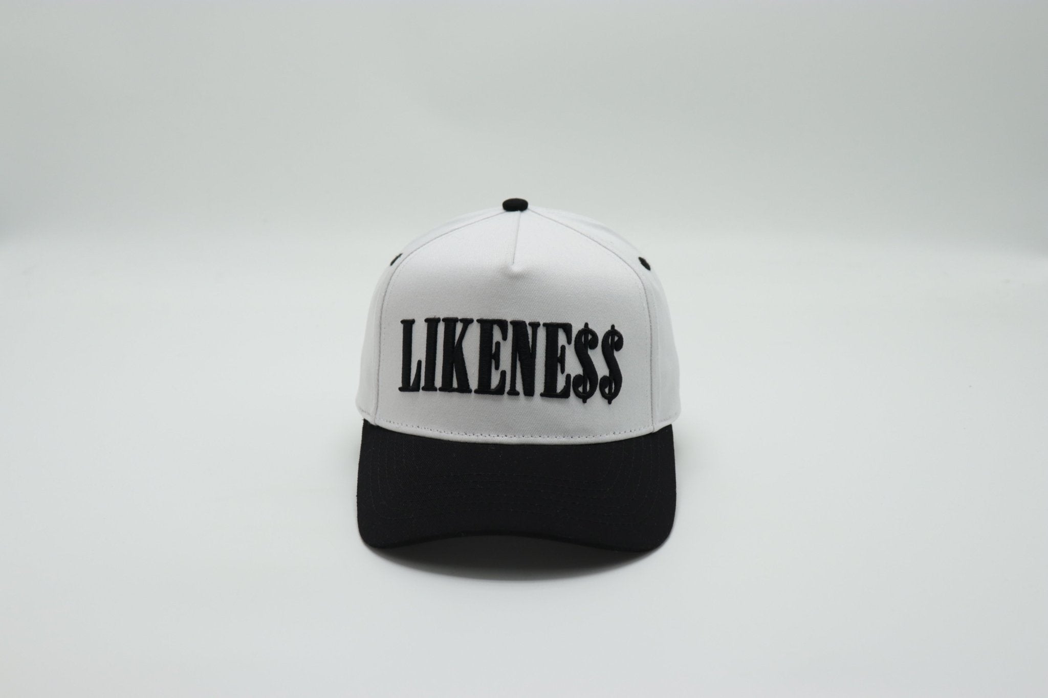 LIKENE$$. Cap (Black and White) - LIKENE$$ Brand