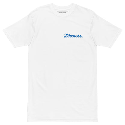 LIKENE$$ Cursive logo Royal blue - LIKENE$$ Brand