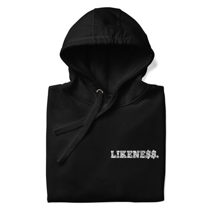 LIKENE$$. Hoodie (small logo) - LIKENE$$ Brand