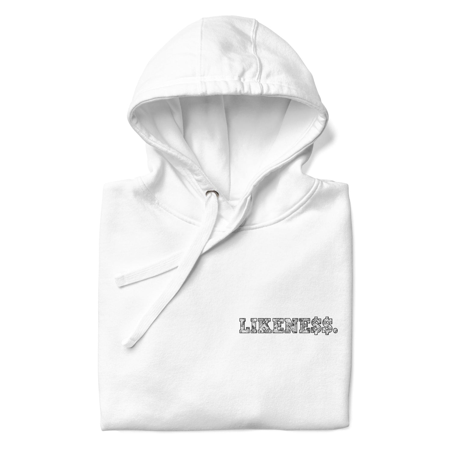 LIKENE$$. Hoodie (small logo) - LIKENE$$ Brand