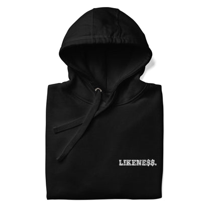 LIKENE$$. Hoodie (small logo) - LIKENE$$ Brand