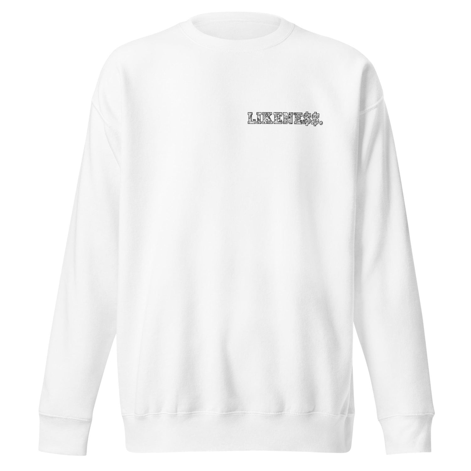 LIKENE$$. Sweatshirt (small logo) - LIKENE$$ Brand