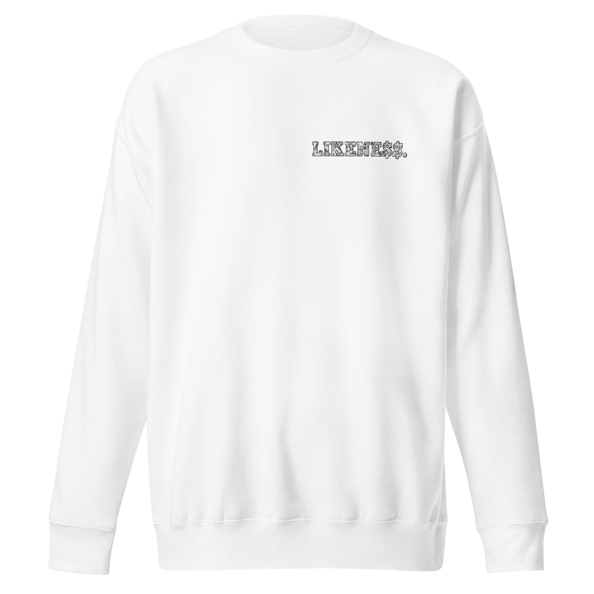 LIKENE$$. Sweatshirt (small logo) - LIKENE$$ Brand