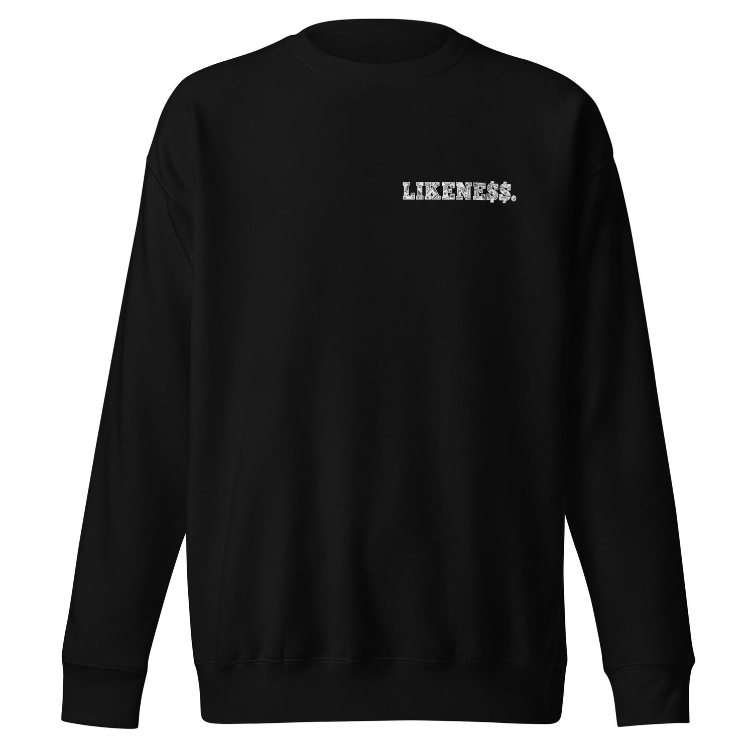 LIKENE$$. Sweatshirt (small logo) - LIKENE$$ Brand